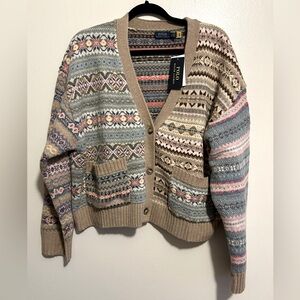 NWT Ralph Lauren Cardigan